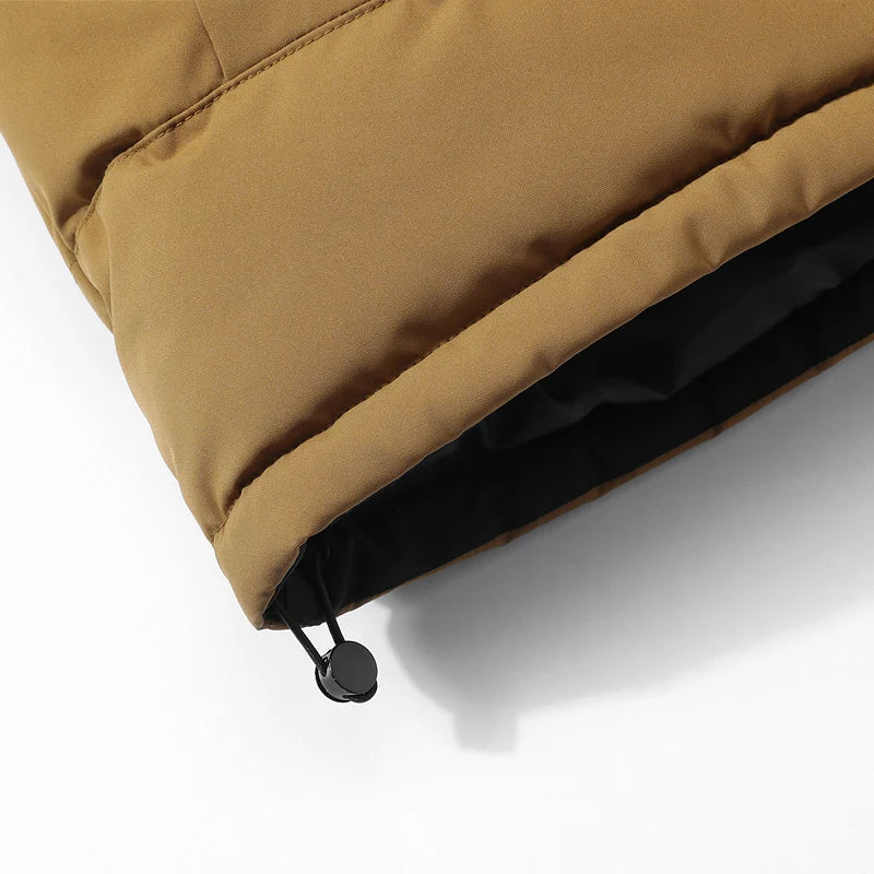 Parka Da Uomo Antivento Ispessito Da Outdoor Con Cappuccio Abbigliamento Invernale Casual Comfort
