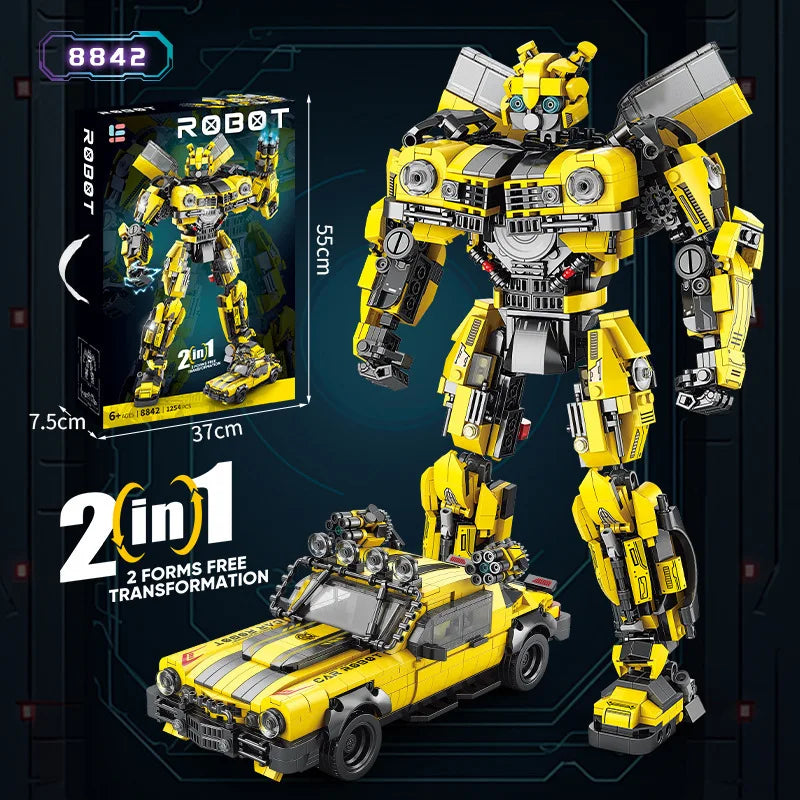 Autobots Decepticons Trasformazione Robot Mattoni Per Bambini Educativo Giocattolo Regalo Compatibile Con Lego Età 14