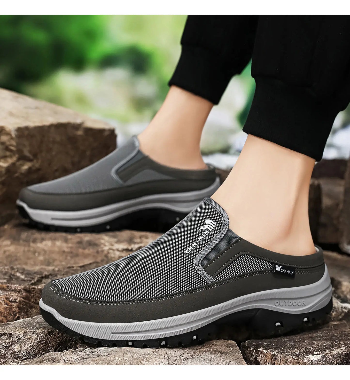 Scarpe Da Uomo Primavera 2026 Nuove Versatili Casual Mezzo Calzino Comode Traspiranti Anti Odore Taglie 39 47