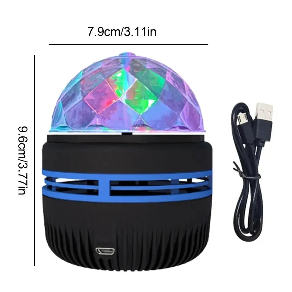 Proiettore di luce settentrionale a LED con cielo stellato Una varietà di stili Lampada da proiezione con rotazione automatica del telecomando per l'arredamento della festa in casa