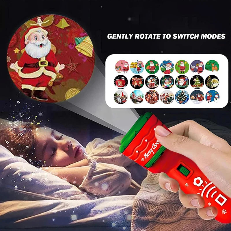 Proiettore Slide Story Machine Lampada Proiezione Bambini Giocattolo Educativo Buonanotte Regalo Natale Fantasia