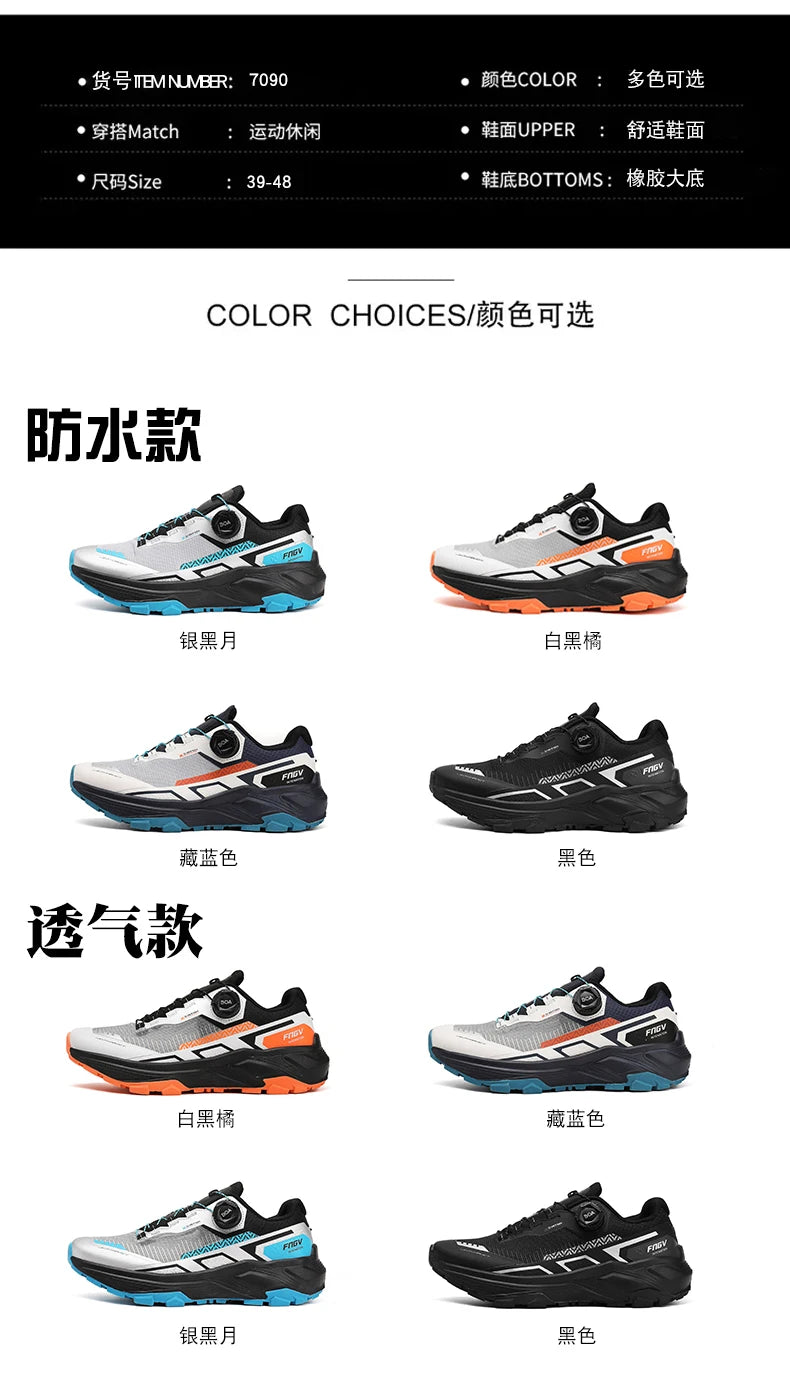 Scarpe Da Trekking Eleganti Uomo Sneakers Resistenti Per Escursioni Con Fodera Calda In Peluche Inverno