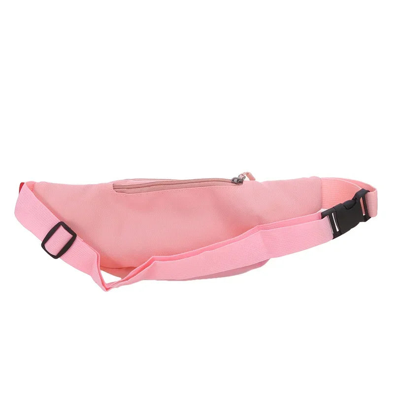 Marsupio Sportivo Unisex Da Uomo E Donna Borsa A Tracolla In Tela Oxford Porta Telefono Petto Casual