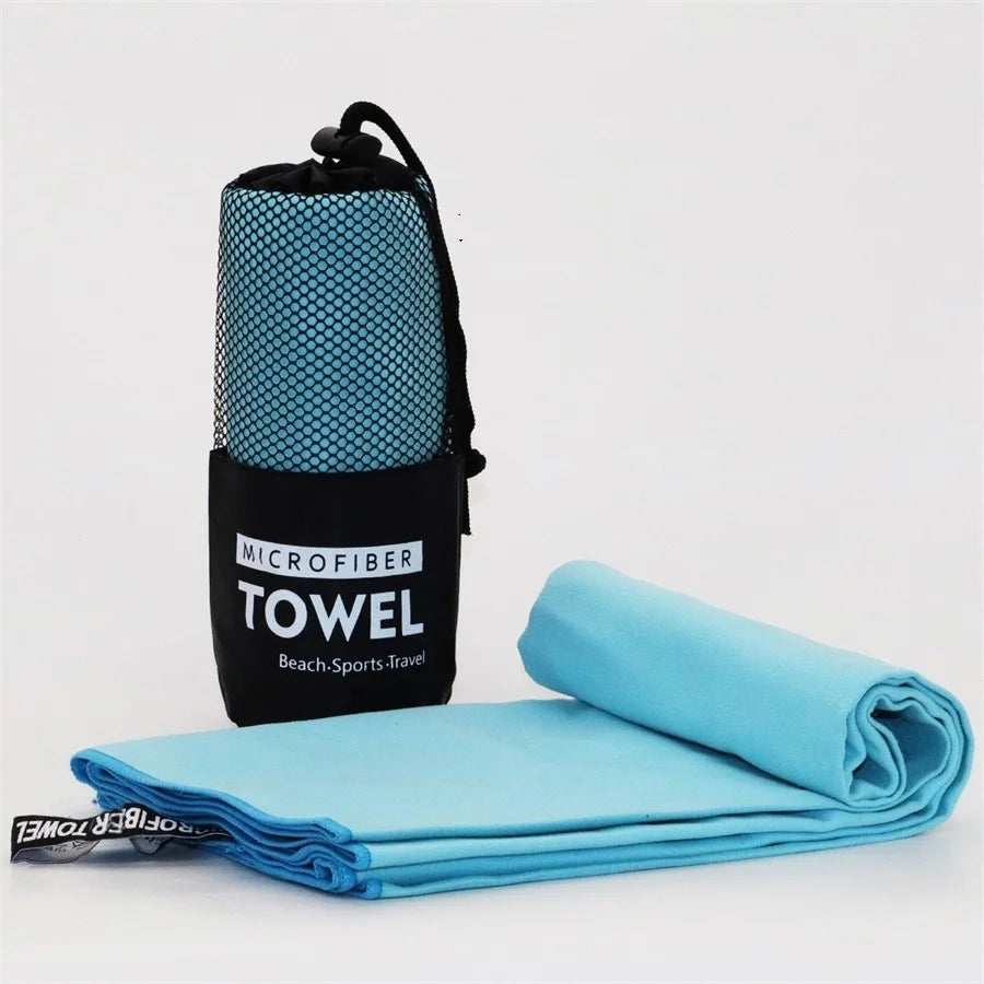 Asciugamano sportivo Asciugamani da nuoto ad asciugatura rapida per nuoto, piscina, sport acquatici, asciugamano da spiaggia/viaggio in S, L, XL, extra large, attrezzatura da campeggio