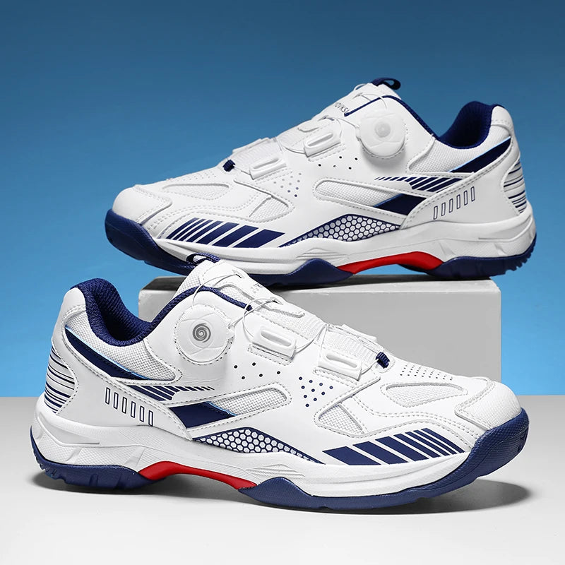 Scarpe da Badminton con Allacciatura Rapida Uomo e Donna Allenamento Ginnastica Antiscivolo Ammortizzanti Pallavolo