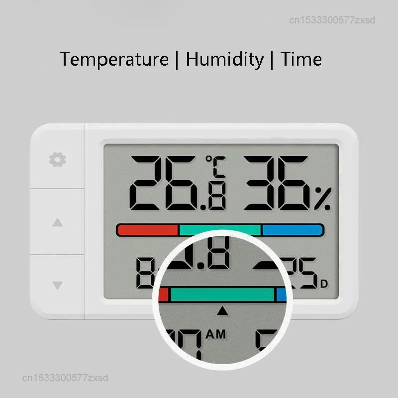 Termometro Igrometro Intelligente MiaoMiaoCe Orologio Multifunzione Con Display Digitale Stazione Meteo Per Casa