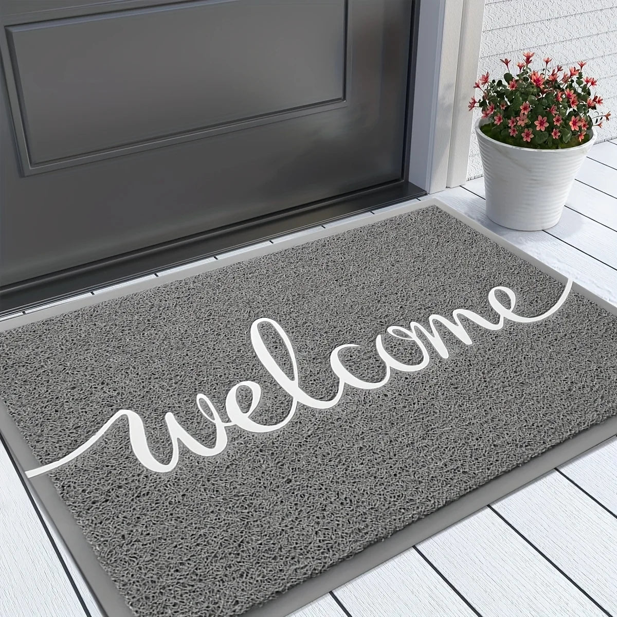 Tappetini Ingresso Antiscivolo Resilienti Assorbimento Del Fango Facili Da Pulire Adatti Per Garage E Ingressi