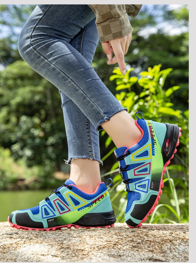Scarpe Da Trekking Impermeabili Da Donna Traspiranti Scarpe Sportive Da Esterno Per Viaggio Passeggiata Ciclismo Corsa