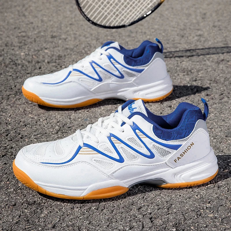 Scarpe Sportive Unisex Antiscivolo Per Ping Pong E Badminton Con Suola Spessa E Lacci