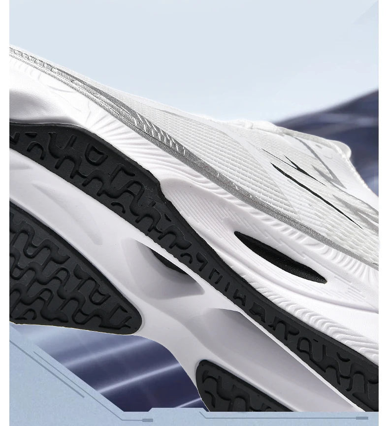 Scarpe Da Corsa Uomo Sneakers Antiscivolo Ammortizzate Con Piastra In Carbonio Per Allenamento E Tennis In Mesh 2026