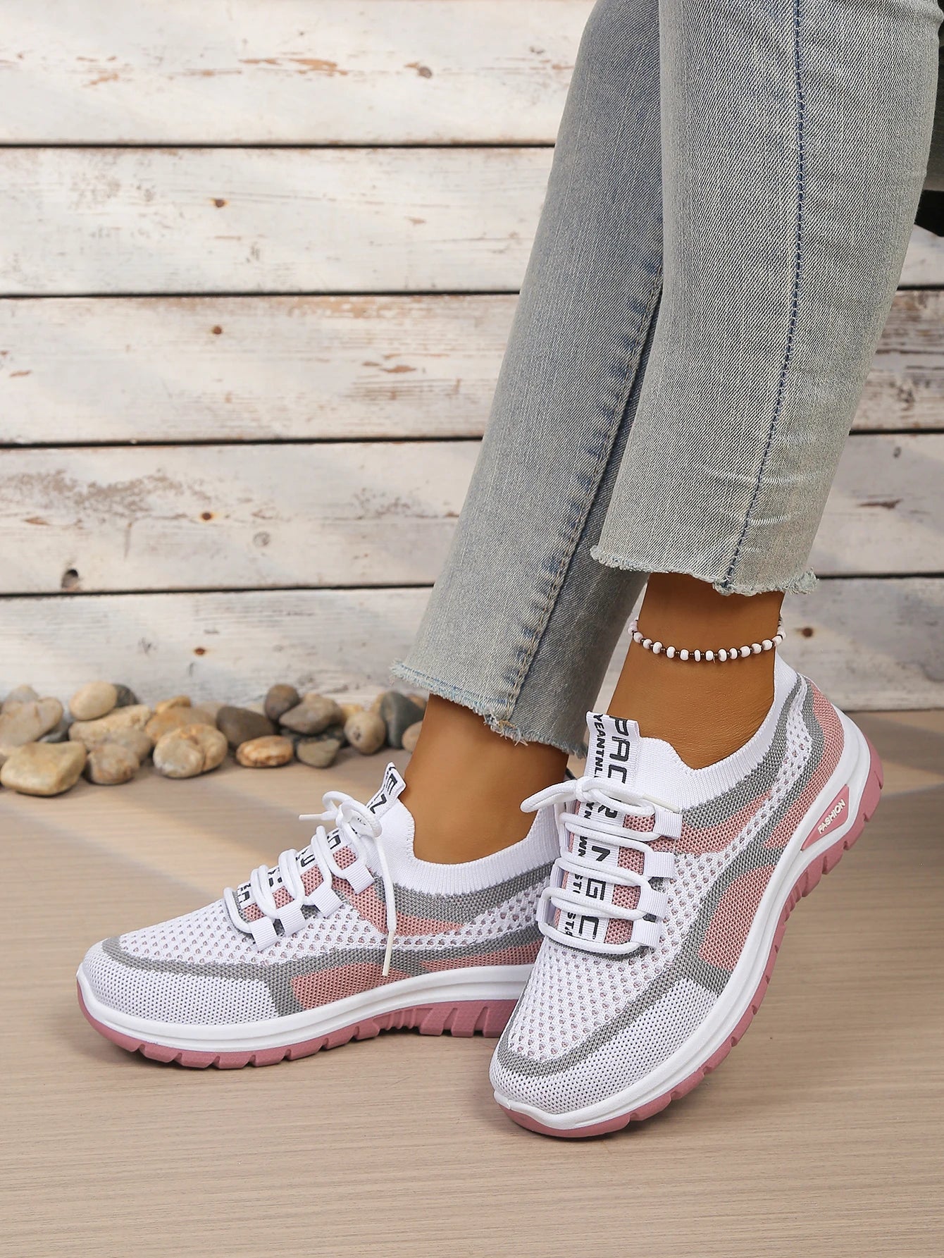 Scarpe Da Donna Estate 2026 Sneaker Casual Nuovo Stile Bicolore Scarpe Da Lavoro Versatili E Alla Moda