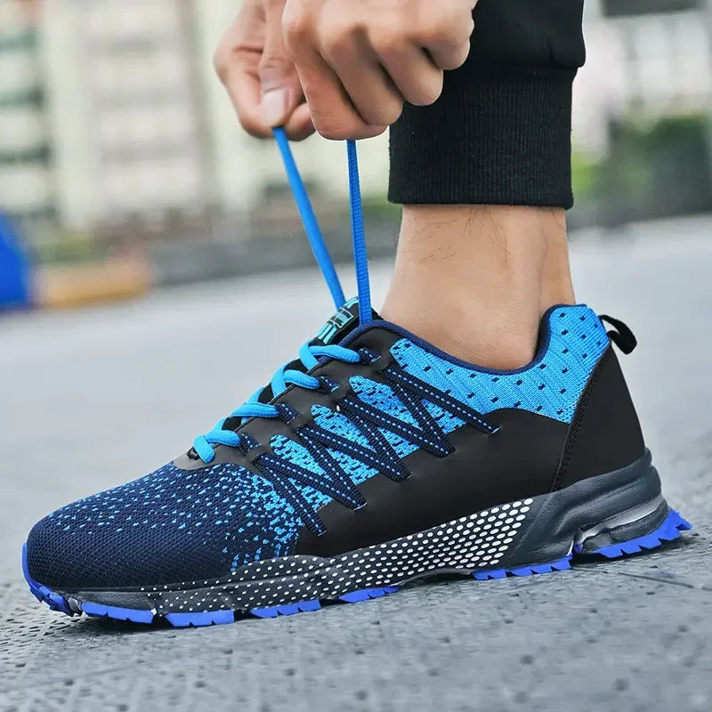 Scarpe Sportive Da Corsa Traspiranti In Mesh Con Suola Spessa Bianco Nero Coreane Per Giovani Passeggio Primavera Estate