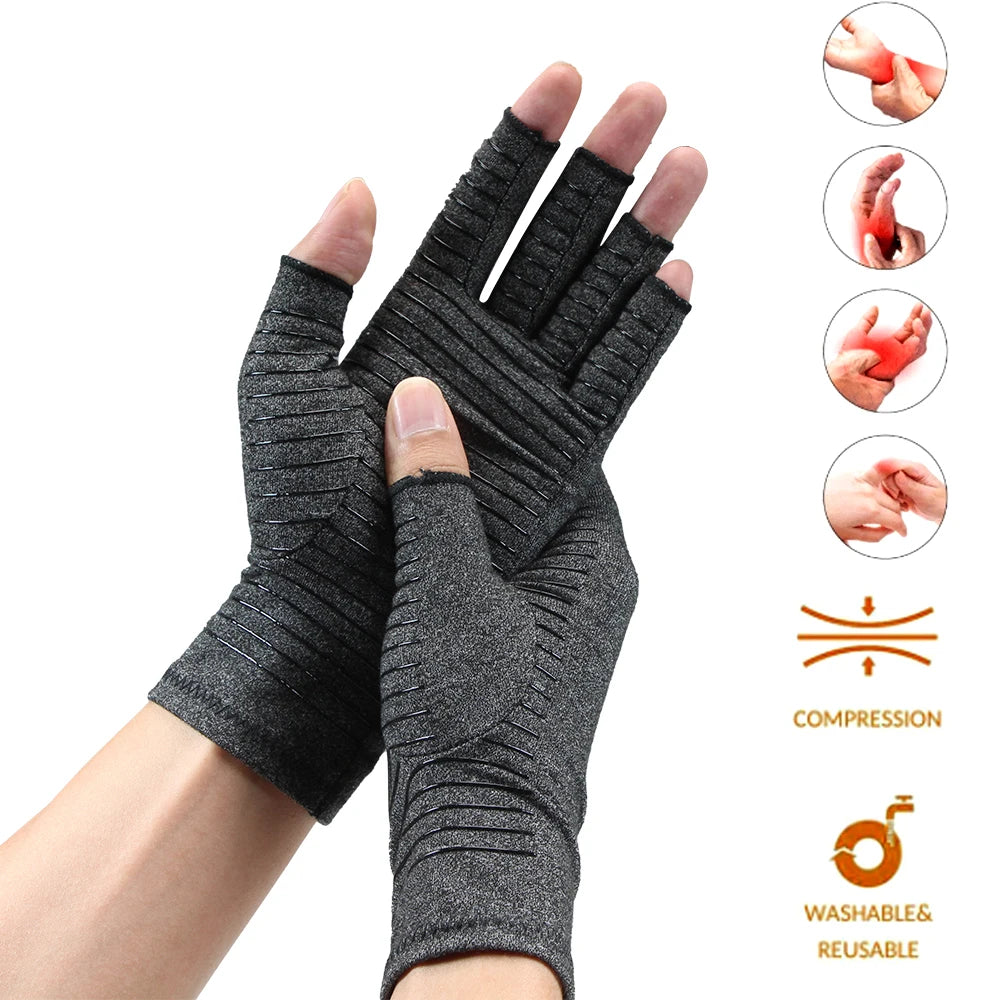 Guanti Da Artrite In Rame Per Dolore Alle Mani Osteoartrite Reumatoide Gonfiore E Tunnel Carpale Unisex