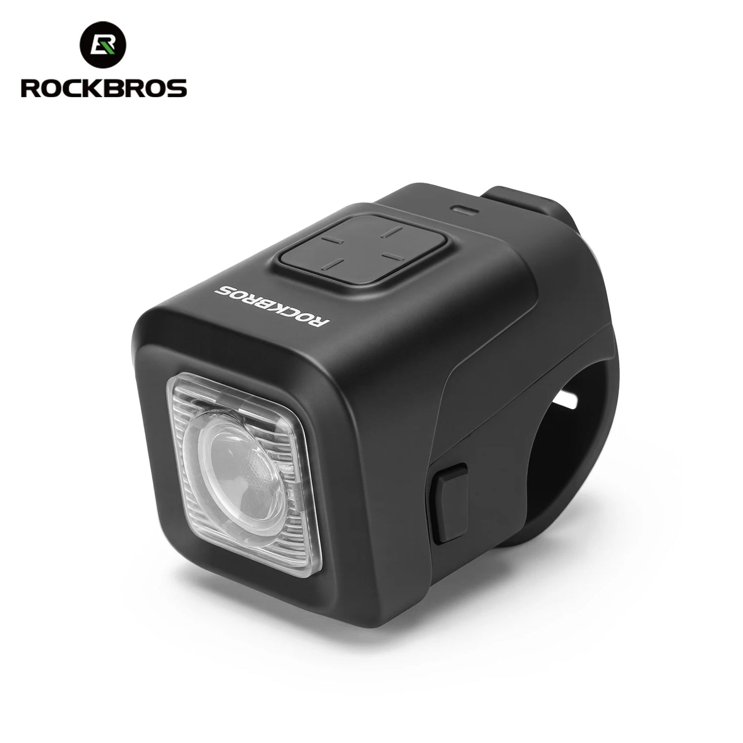 Clacson Per Bici IPX6 Antipioggia Con Ricarica Tipo C 2300mAh Faro Illumina Avvertimento Luce Anteriore Due In Uno