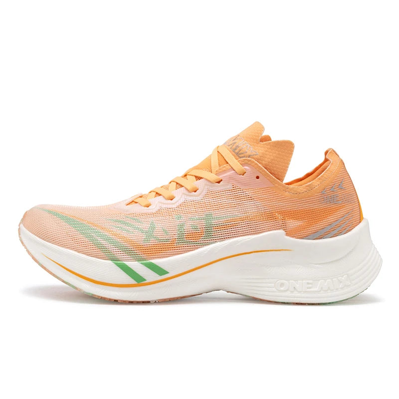ONEMIX Marathon Scarpe Da Corsa Con Piastra In Carbonio Uomo Antiurto Rimbalzo Ultraleggero E Supporto Stabile