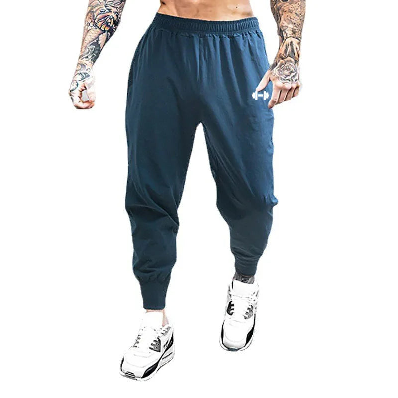 Pantaloni Sportivi Da Uomo Traspiranti Per Fitness E Jogging Nero Grigio Verde Blu Casual Da Ginnastica
