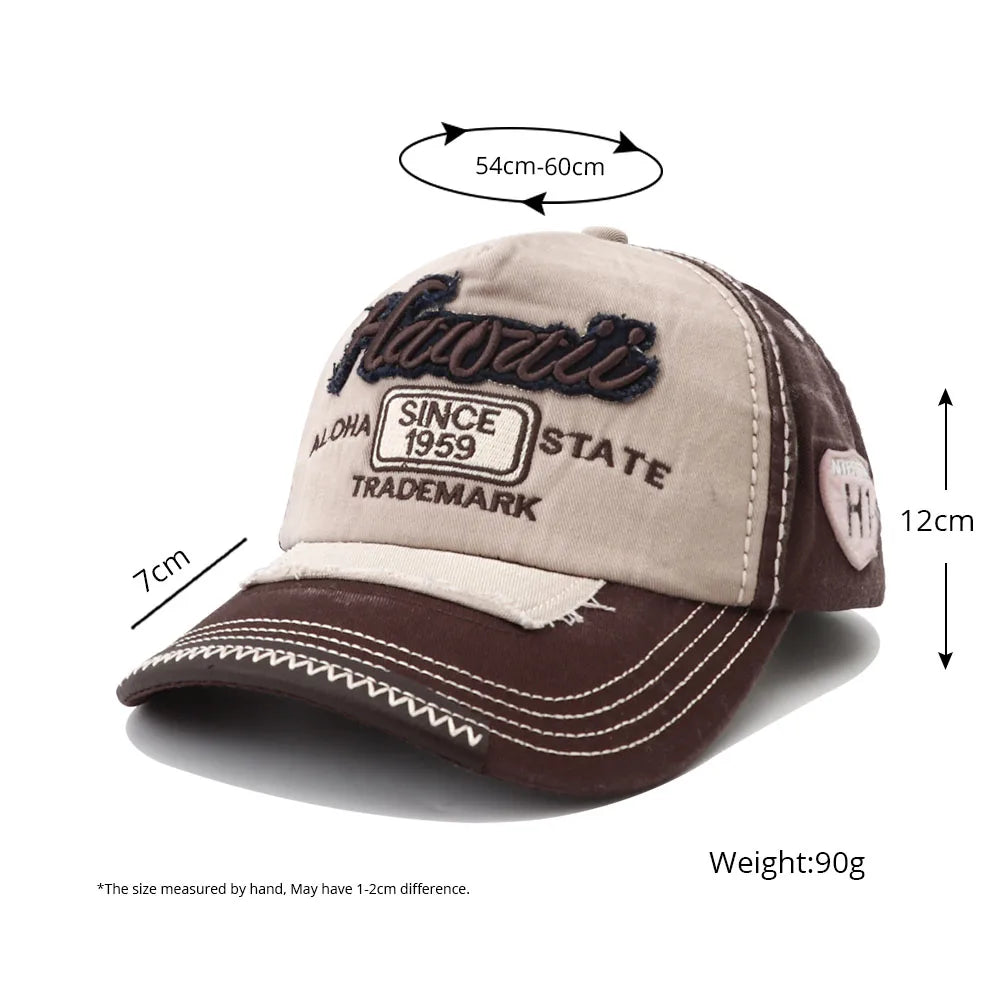 Berretto Da Baseball A Tesa Larga Unisex Con Ricamo Lettera Parasole Snapback Hip Hop Vintage Moda Esterno