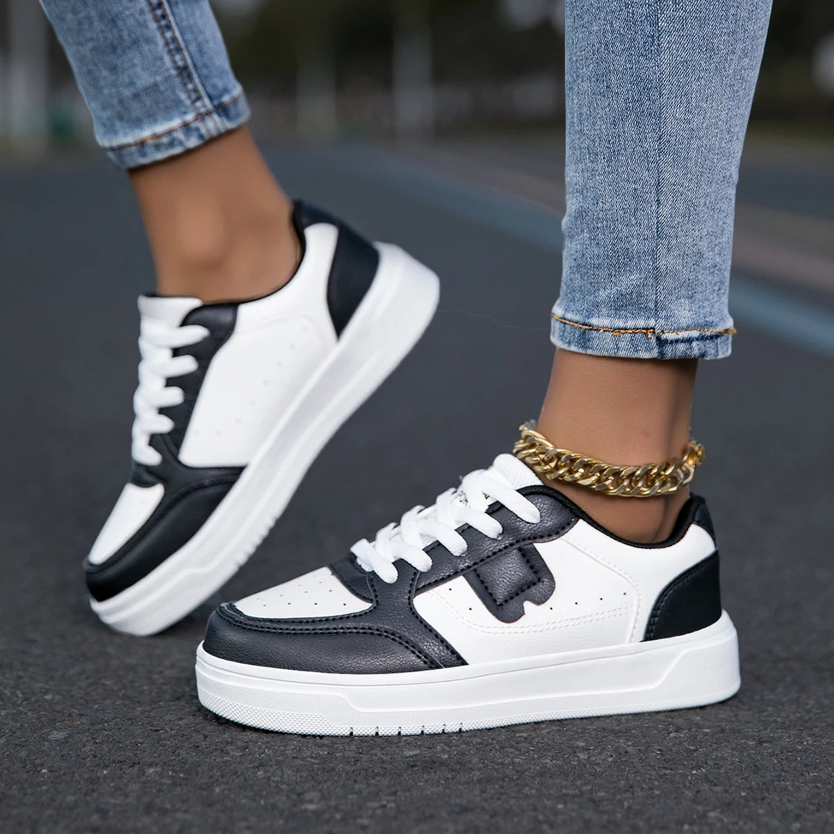 Scarpe Da Donna Basse Sneakers Casuali Bianche Vulcanizzate Da Uomo Per Coppie Scarpe Sportive