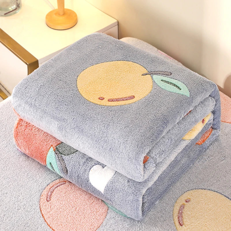Bonenjoy 1 Pezzo Coperta In Pile Floreale Rettangolare Per Divano E Casa Morbida Calda Confortevole Plaid Da Viaggio