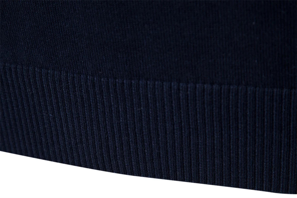 Maglione Uomo Cotone AIOPESON Zip Quarti Collo Lupetto Morbido Elasticizzato Inverno Per Uomo Stiloso