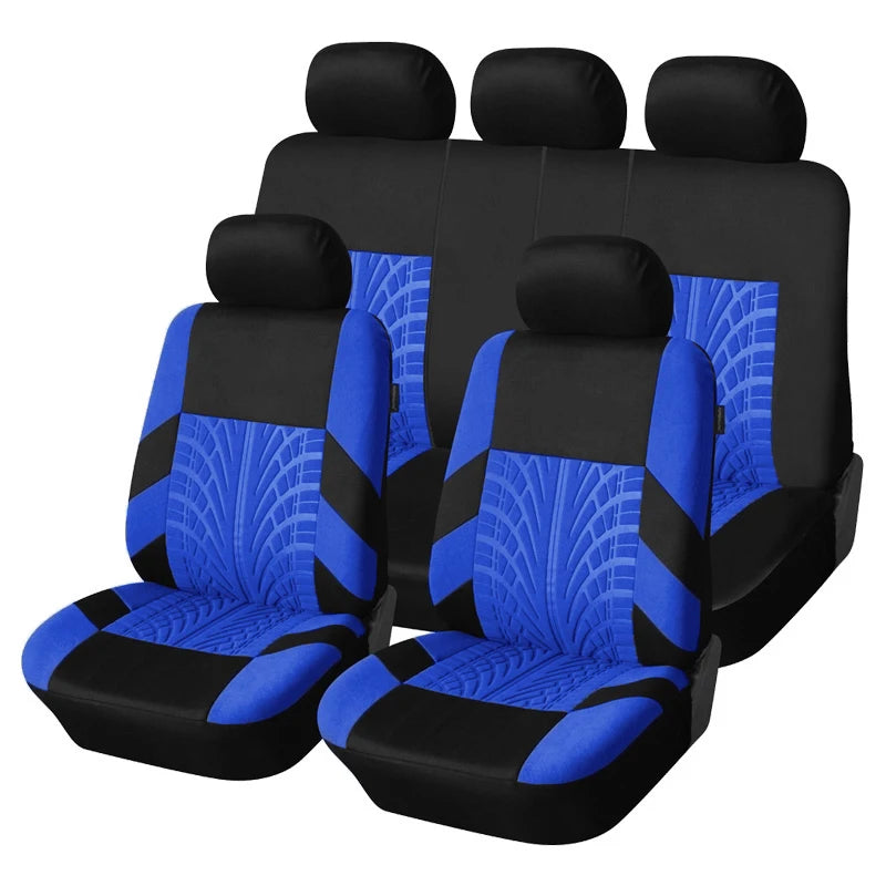 Set Coprisedili Auto Universale Due O Cinque Pezzi Protezione Sedili Contro Macchie E Sporco