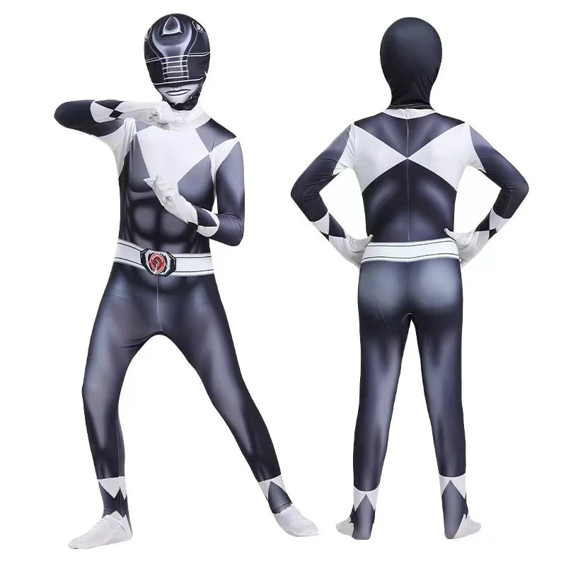 Costume Cosplay Morpher Supereroe Samurai Sentai Shinkenger Rangers Halloween Maschera Per Uomo Ragazzo