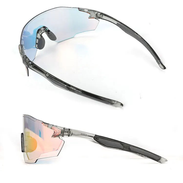 Occhiali da Ciclismo Polarizzati Fotocromatici UV400 per Uomo e Donna da Bici da Strada MTB Occhiali da Sole