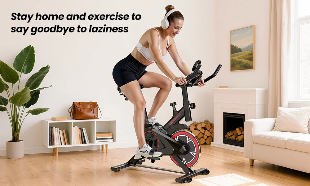 Cyclette Formill QK101 10 Kg Frizione QK116C 12 Kg Magnetico Trasmissione a Cinghia Display Cardio Domestico
