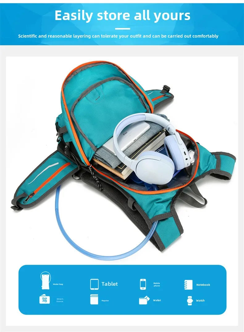 Zaino Da Idratazione Hydro Water Daypack Leggero Per Escursionismo Campeggio Arrampicata Alpinismo