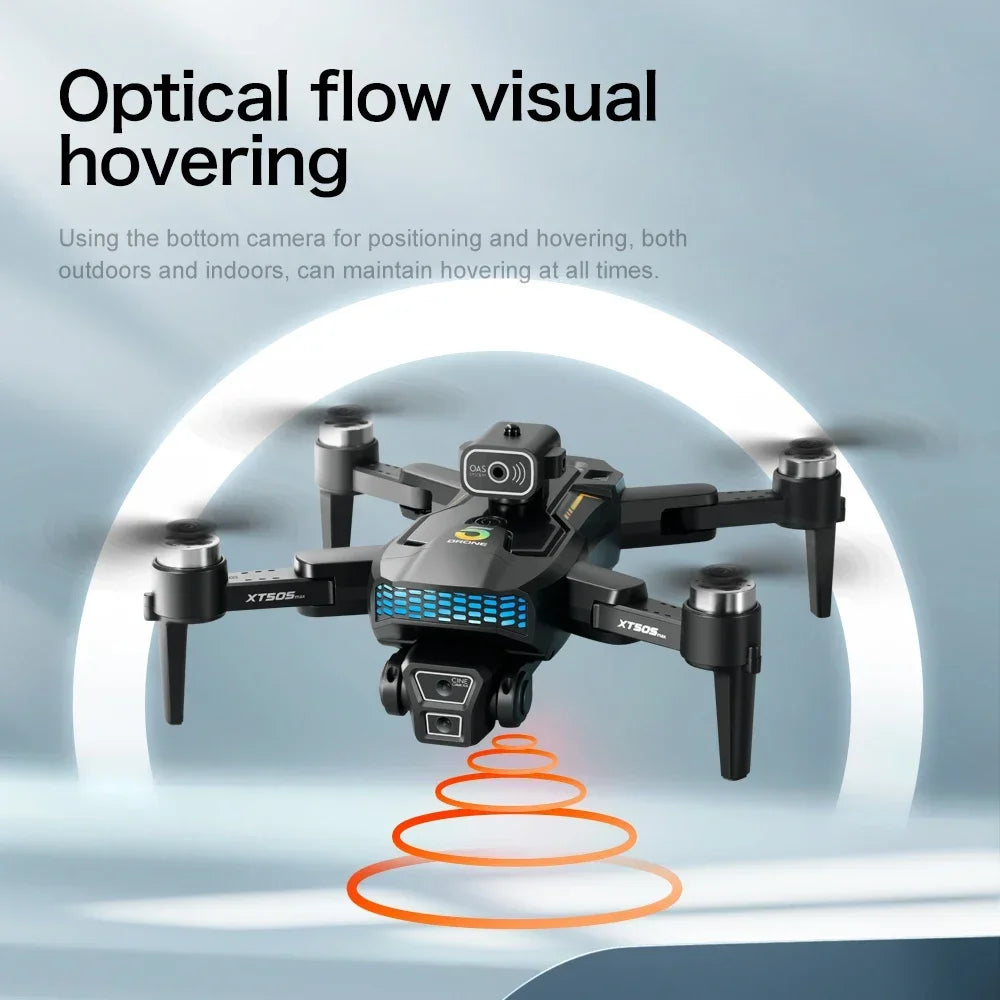 Drone Professionale GPS 8K Con Gimbal Tre Assi Brushless RC Quadricottero Ostacoli Fotocamera HD 4K 5G