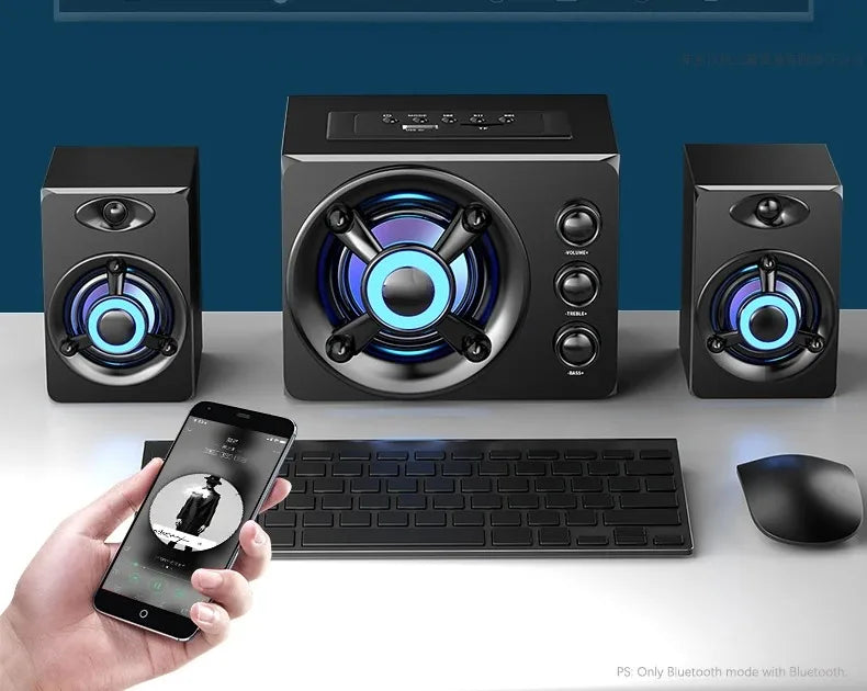 Barra Sonora Bluetooth HiFi 3D Con LED Colorati Per TV E Home Theater Immersiva Per Appassionati Cinema
