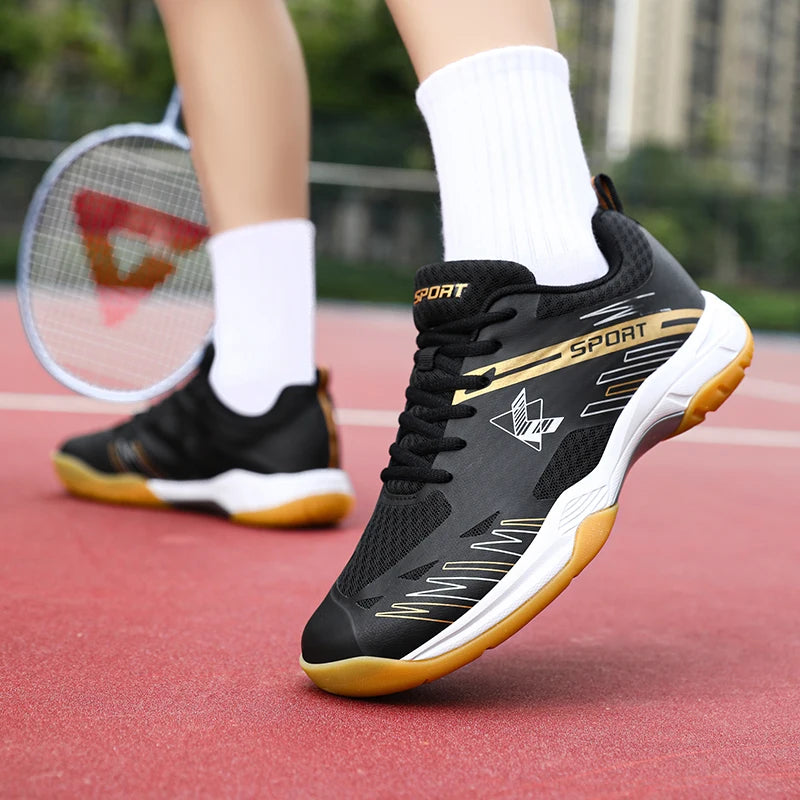Scarpe Multisport Da Uomo Per Badminton Golf Allenamento Esterno Pallavolo E Ping Pong Antiscivolo Alta Qualità