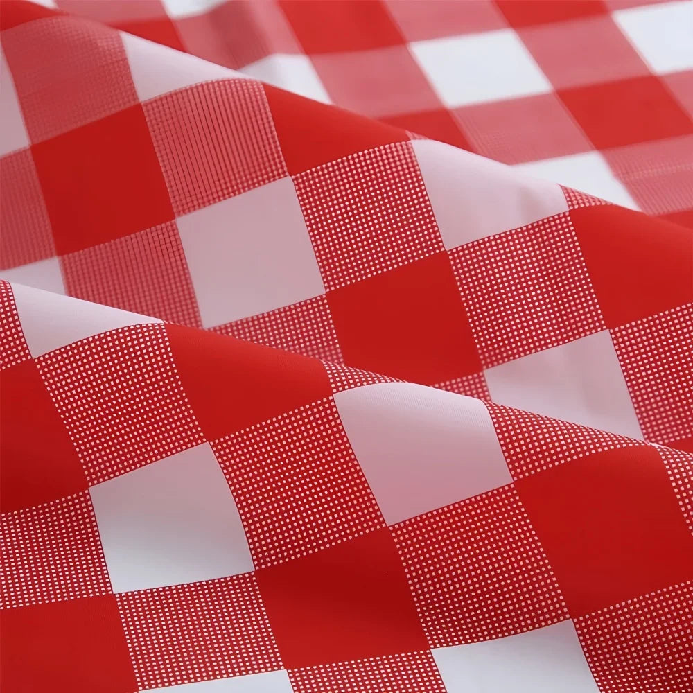 Copritavolo In Plastica A Quadri E Tovaglia Rettangolare Monouso Per Picnic E Decorazioni Per Feste Di Compleanno