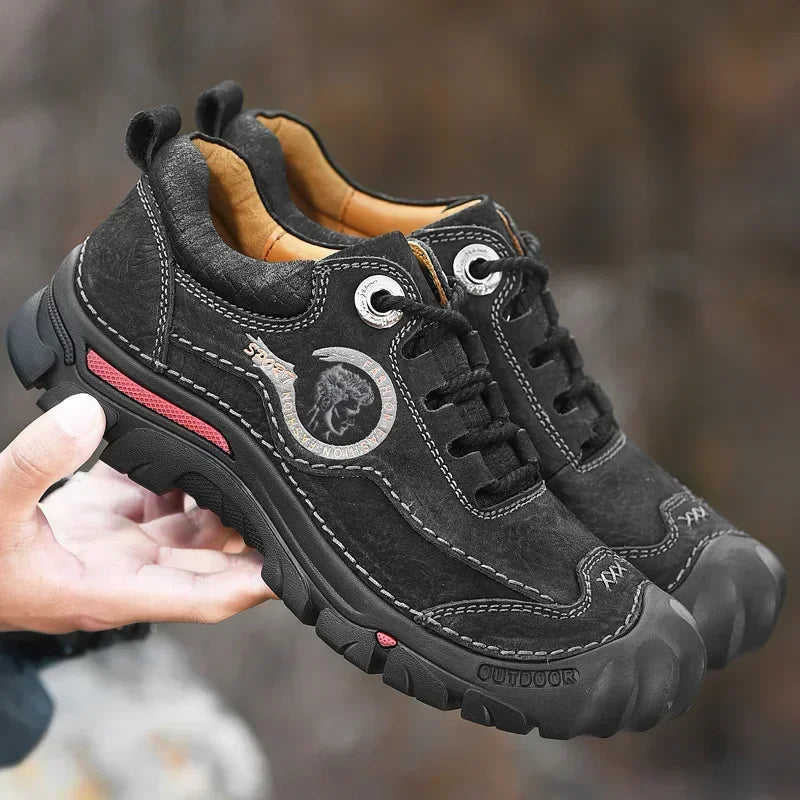Scarpe Da Trekking Da Campeggio In Vera Pelle Uomo Scarpe Da Ginnastica Sportive Da Uomo Per Tempo Libero