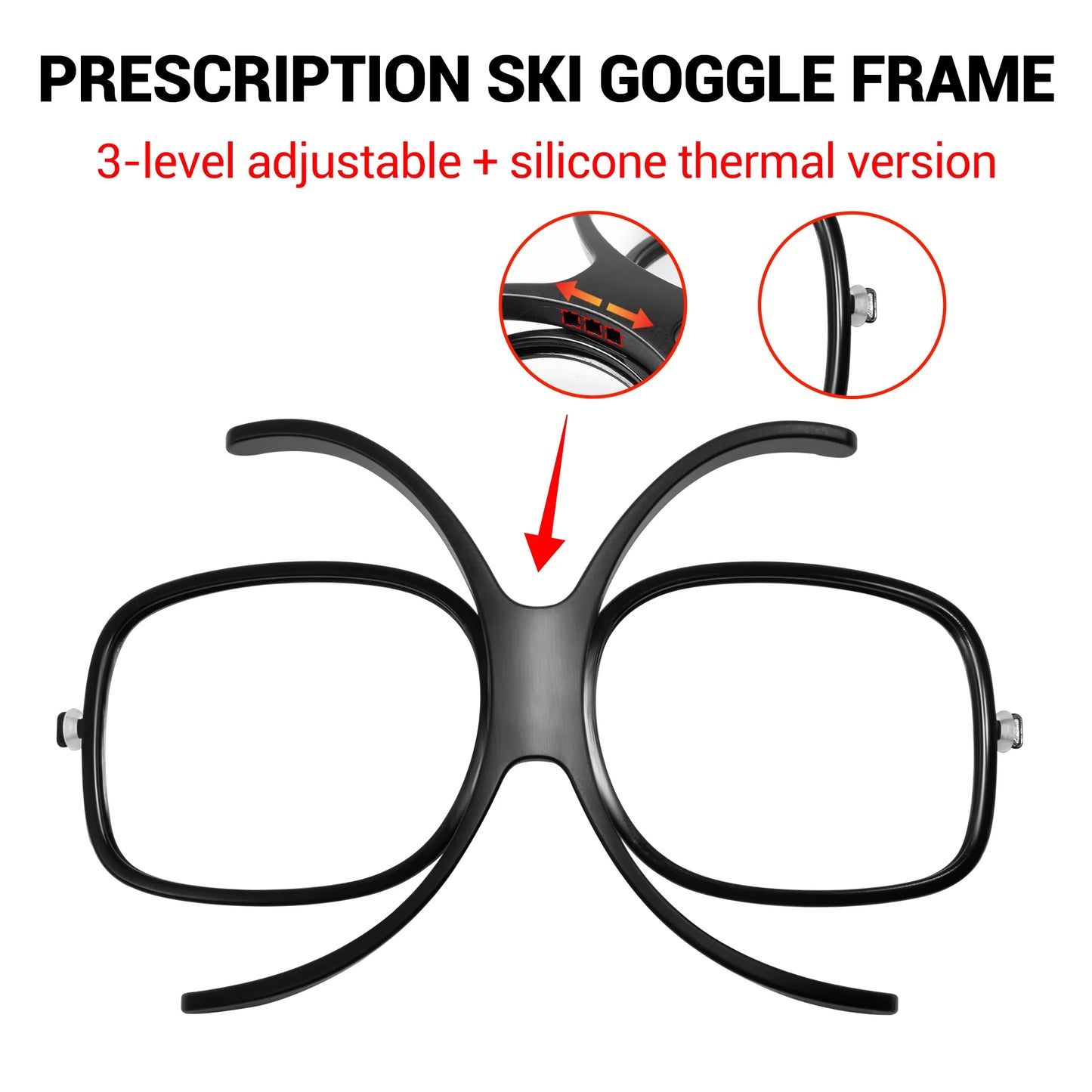 Kapvoe Occhiali Da Sci Fotocromatici E Maschera Da Snowboard Antiappannamento UV400 Per Uomo E Donna Occhiali Inverno