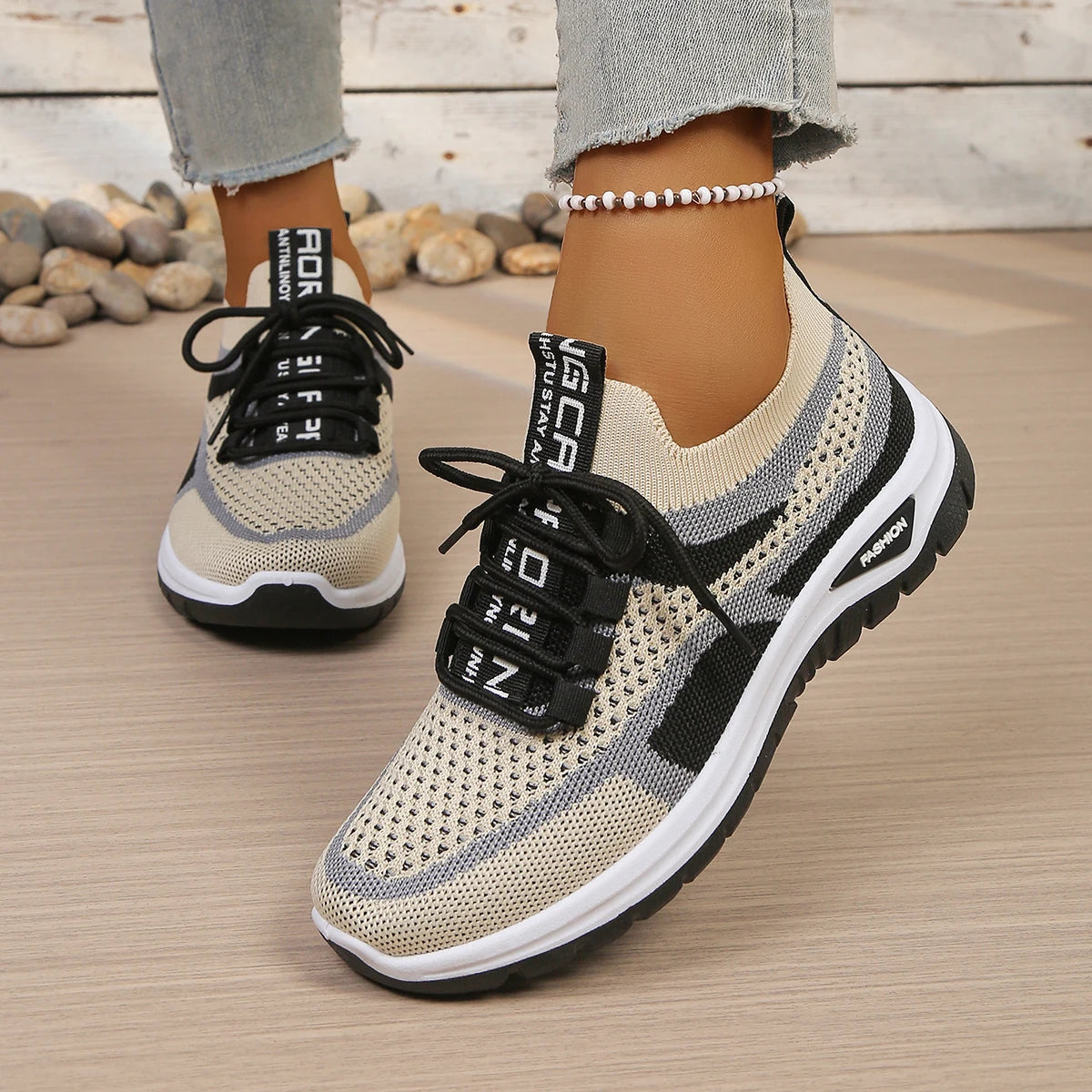Scarpe Da Donna Estate 2026 Sneaker Casual Nuovo Stile Bicolore Scarpe Da Lavoro Versatili E Alla Moda