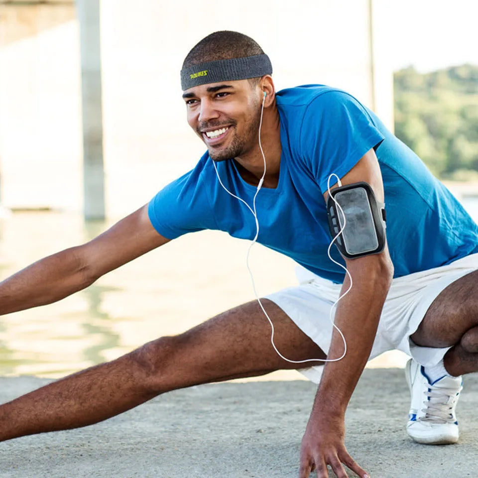 Fascia Sudore In Cotone Alta Qualità Unisex Per Yoga Tennis Pallavolo Fronte Asciutta Comfort Duraturo