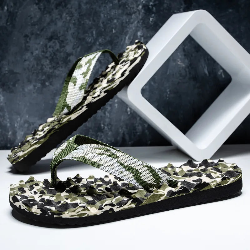 Pantofole Casual da Uomo Infradito Sandali Spiaggia Piatti Estivi Antiscivolo per Casa Interni Pantofola Uomo