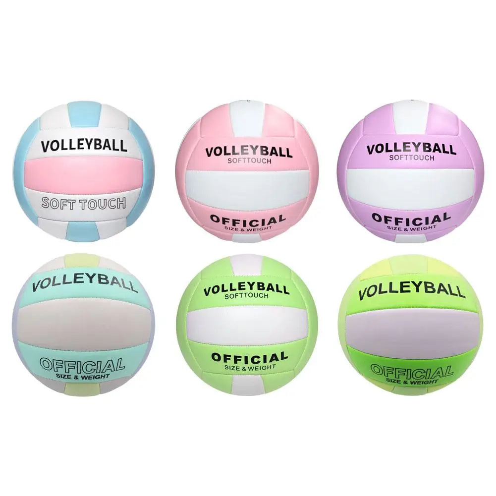 Nuovo Pallone Da Pallavolo Ufficiale Misura 5 Per Allenamento Indoor Outdoor Beach Volley Principianti Spedito Sgonfio