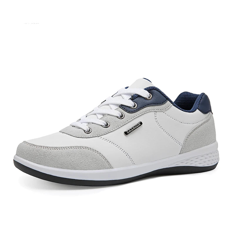 Scarpe Da Uomo Impermeabili Primavera Autunno Scarpe Da Ginnastica Da Passeggio In Pelle Antiscivolo Per Tempo Libero