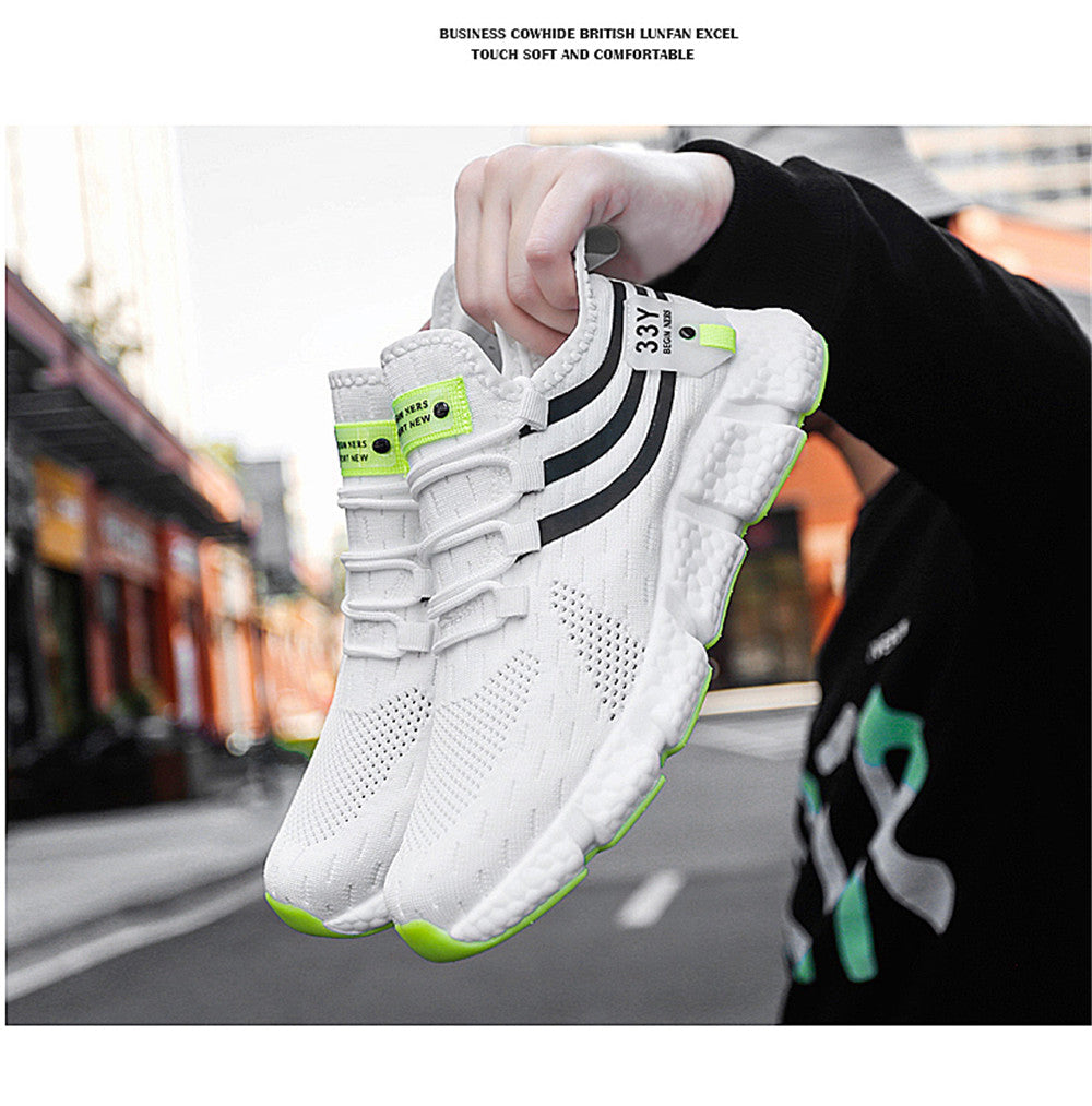 Scarpe Da Ginnastica Traspiranti Unisex Da Corsa Leggere Per Sport Moda Comfort Casual