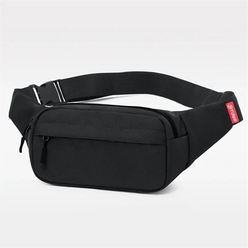 Marsupio Sportivo Unisex Da Uomo E Donna Borsa A Tracolla In Tela Oxford Porta Telefono Petto Casual