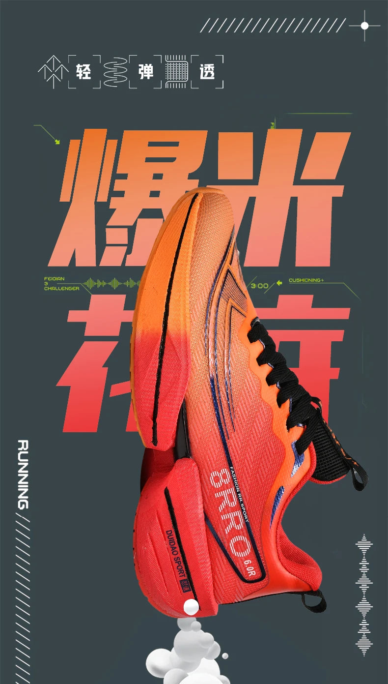Scarpe da Corsa Sportive Unisex per Maratona Traspiranti Leggere Comode Sneakers Atletiche con Ammortizzazione ad Aria