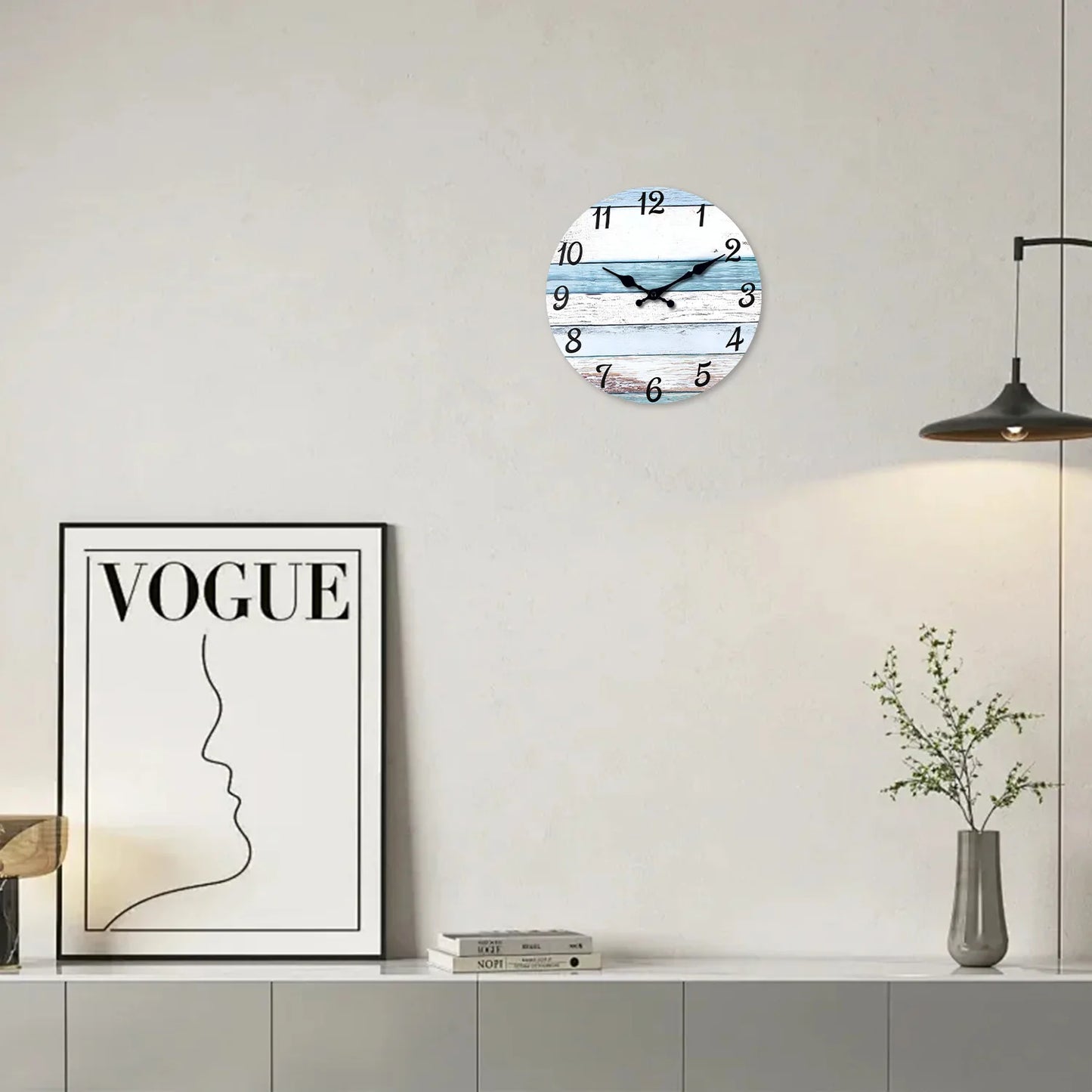 Orologio Da Parete In Legno Con Motivo Bordo Retrò Per Soggiorno Camera Da Letto Cucina Orologio Al Quarzo Silenzioso Regalo 10 Pollici