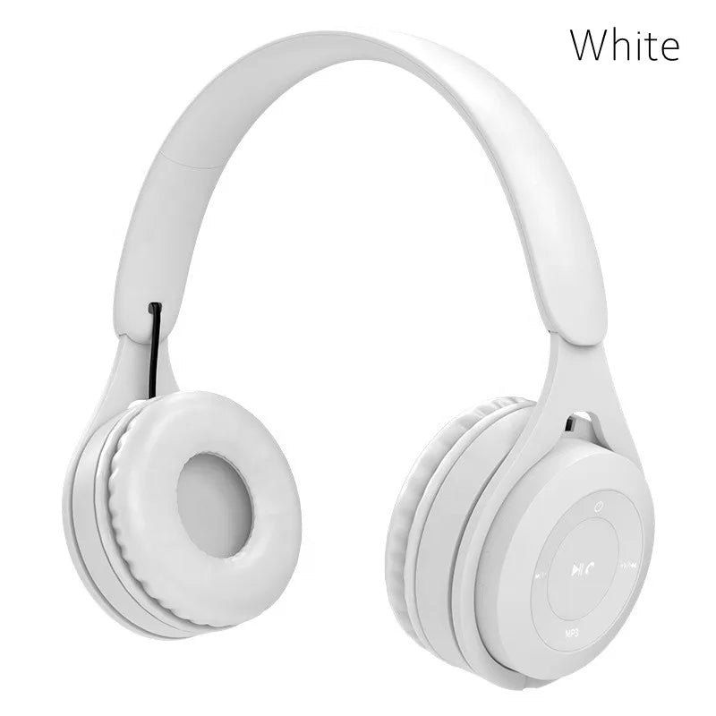 Cuffie Bluetooth Senza Fili Da Gaming Con Microfono Fascia Stereo Macaron Per Tablet E Smartphone
