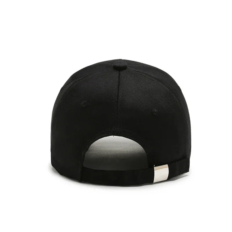 Berretto Da Baseball Unisex Ricamo Lettera Cappello Hip Hop Regolabile Esterno Protezione Solare Primavera Autunno