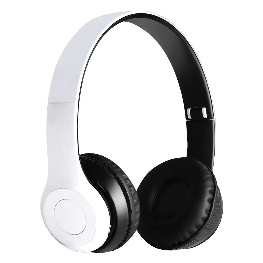 Cuffie Senza Fili Bluetooth 5.0 Con Bassi Stereo HiFi Pieghevoli Auricolari Per Giochi Musica Smartphone Ragazze Bambini