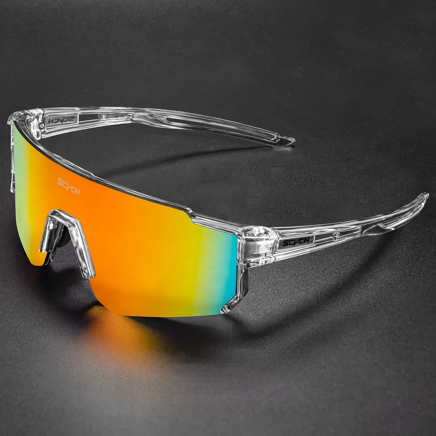 SCVCN Occhiali Da Sole Da Ciclismo UV400 Unisex Per Bici Da Strada All Aperto Sportivi