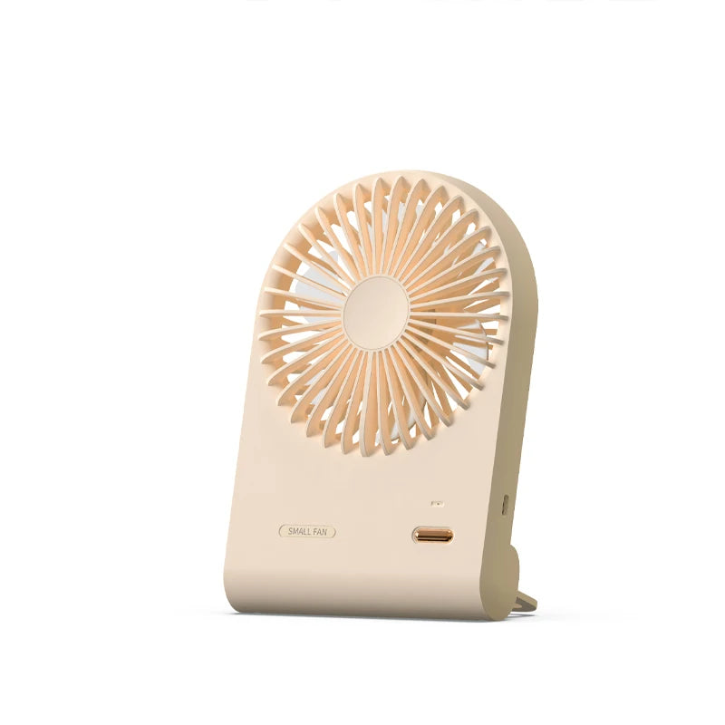 Ventilatore USB Portatile Ricaricabile per Studenti Dormitorio Pratico Compatto Efficiente