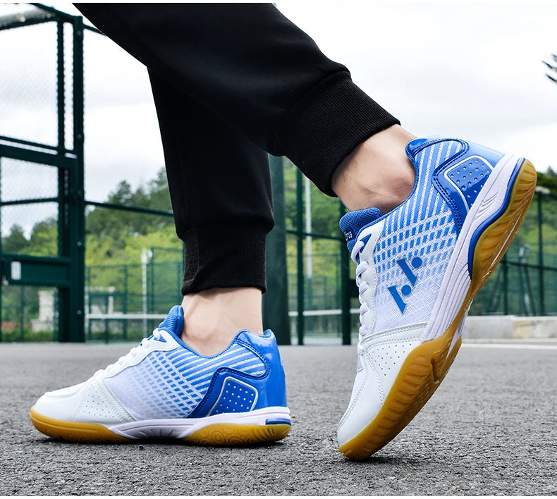Scarpe Da Allenamento Ping Pong Tennis Traspiranti Antiscivolo All'aperto Uomo Donna in Maglia